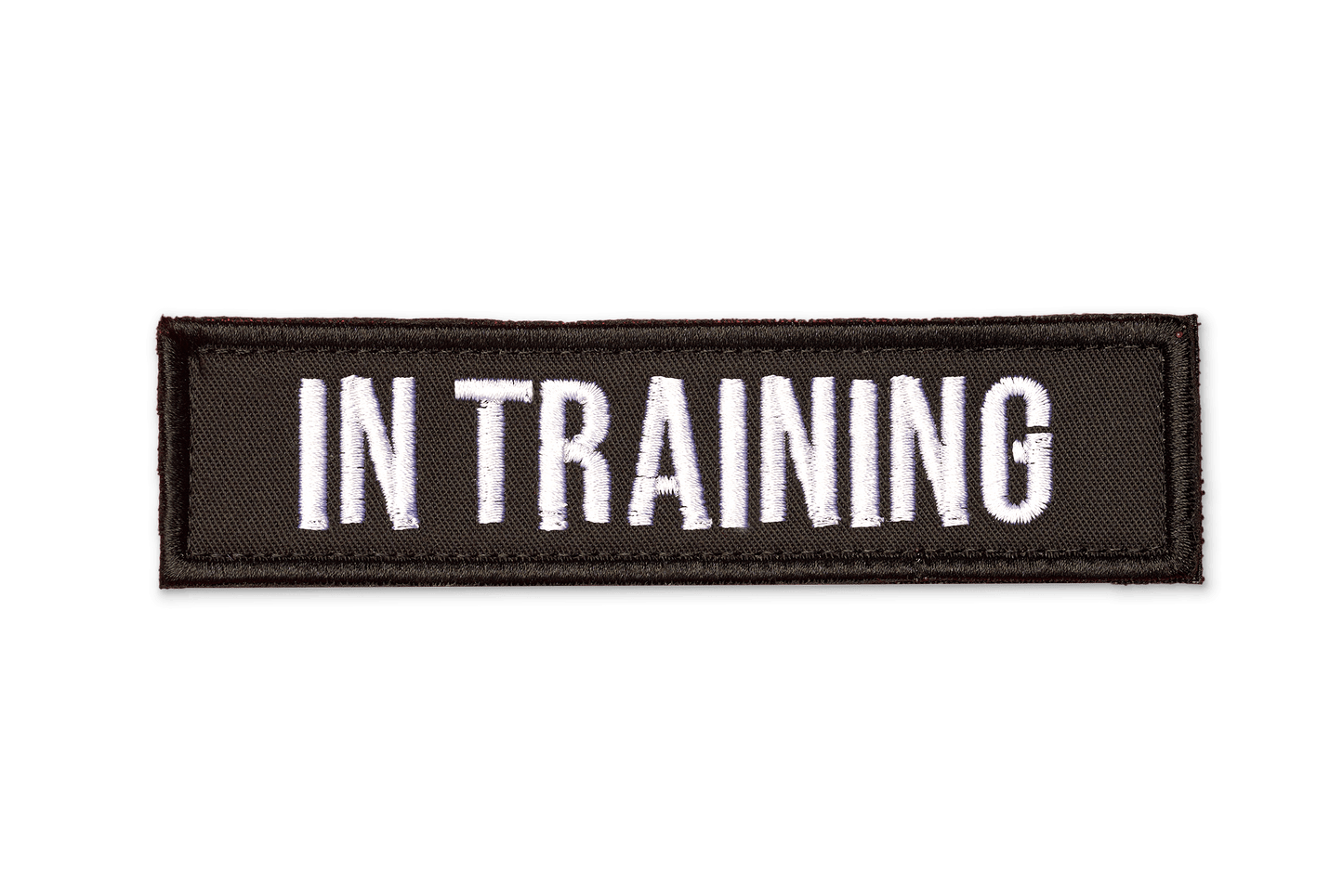In Training Embroidered Patch - Black - On Your Barks Merch